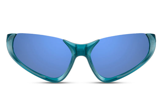 Designer Blue Cat Eye Sunglasses