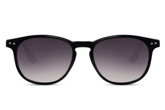 Wayfarer Sunglasses Round Frame Black Color