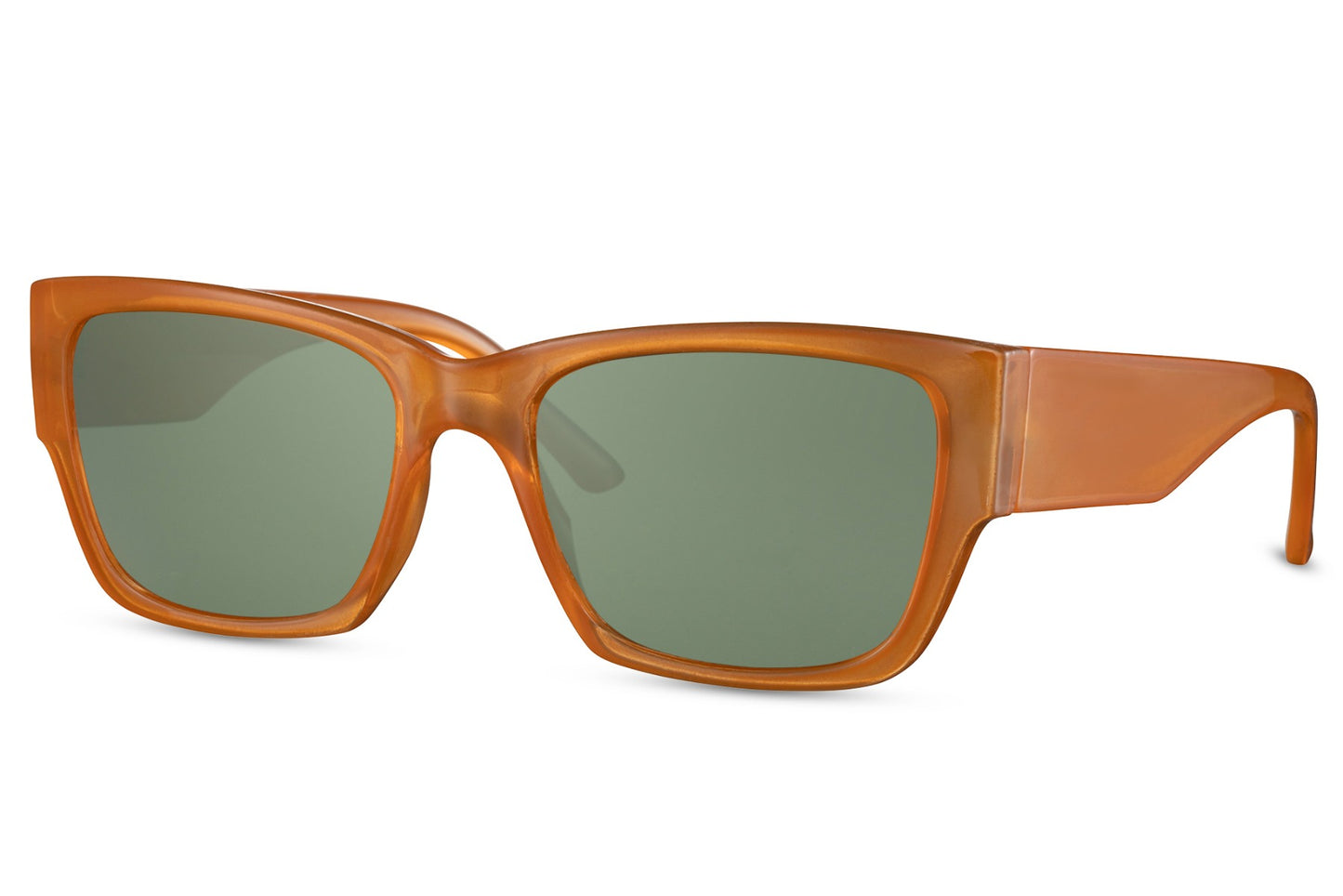 Stylish Wayfarer Sunglasses Orange Frame