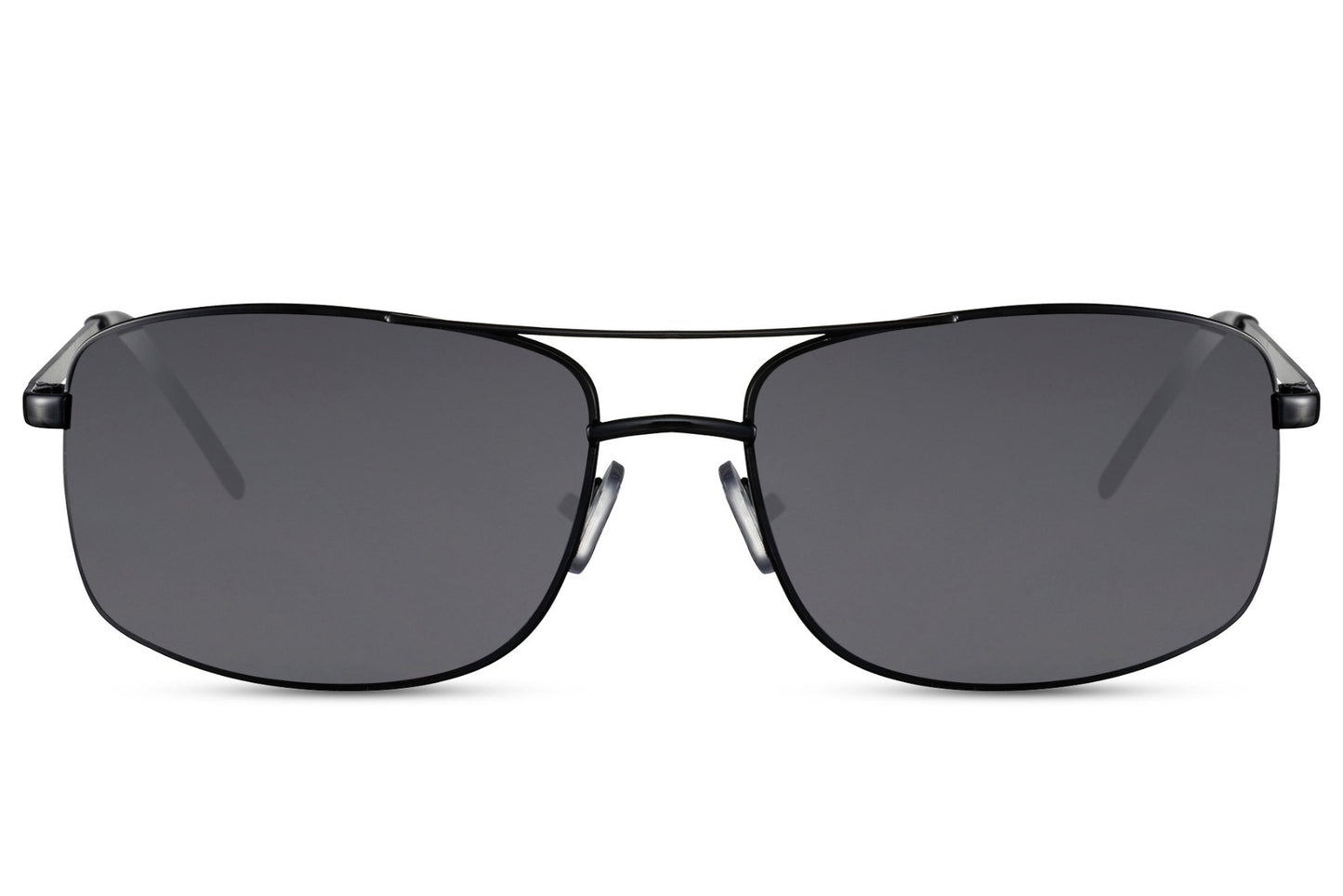 Square Full Black Color Aviator Sunglasses