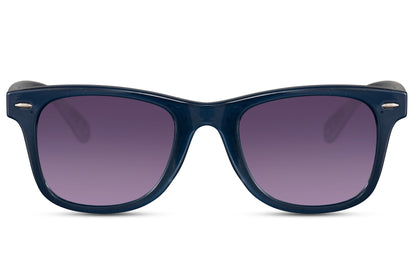 Unisex Stylish Wayfarer Sunglasses Purple Color