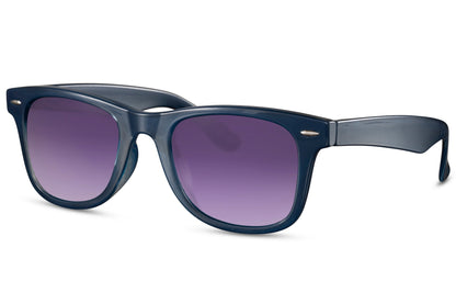 Unisex Stylish Wayfarer Sunglasses Purple Color