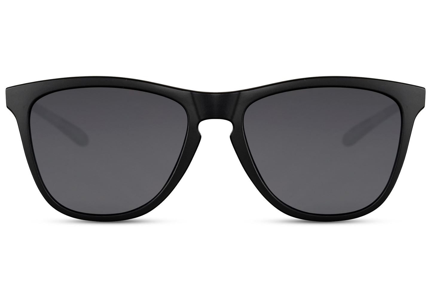 Stylish Black & White Wayfarer Sunglasses