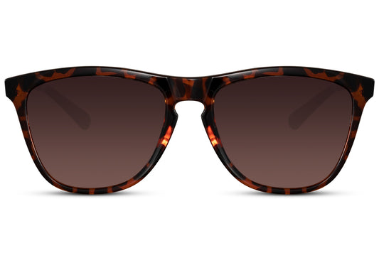 Unisex Animal Print Wayfarer Sunglasses