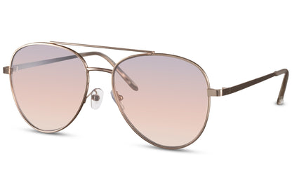 Pink Aviator Sunglasses for Men