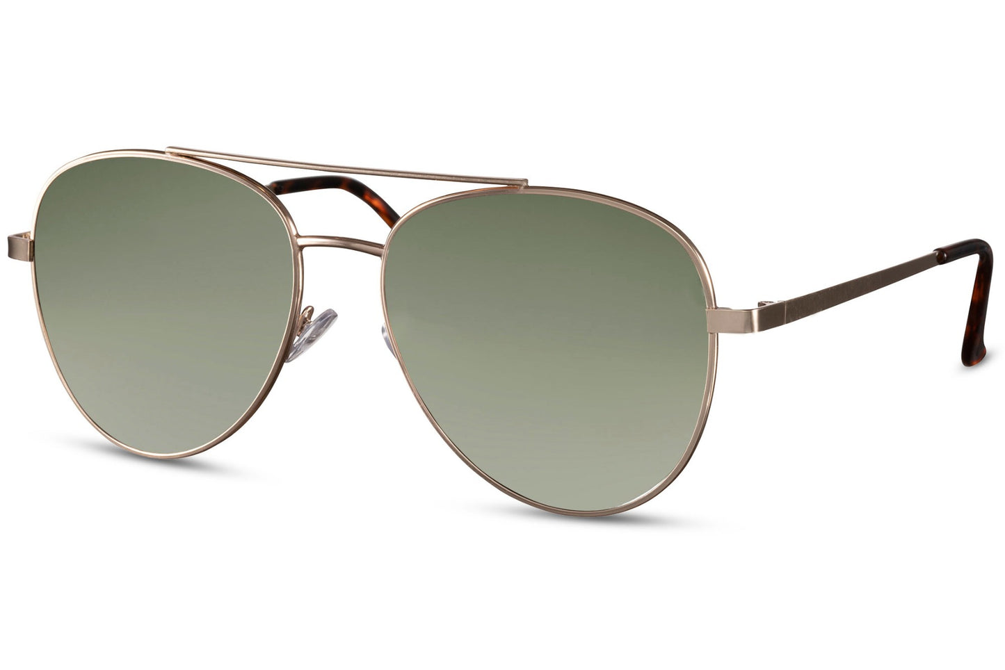 Unisex Green Classic Pilot Aviator Sunglasses