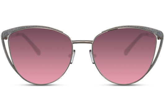 Premium Women Oversized Pink Cat Eye Sunglasses Collection