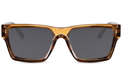 Premium Design Frame Orange Color Wayfarer Sunglasses