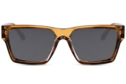 Premium Design Frame Orange Color Wayfarer Sunglasses