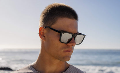 Silver Color Oversized Wayfarer Sunglasses