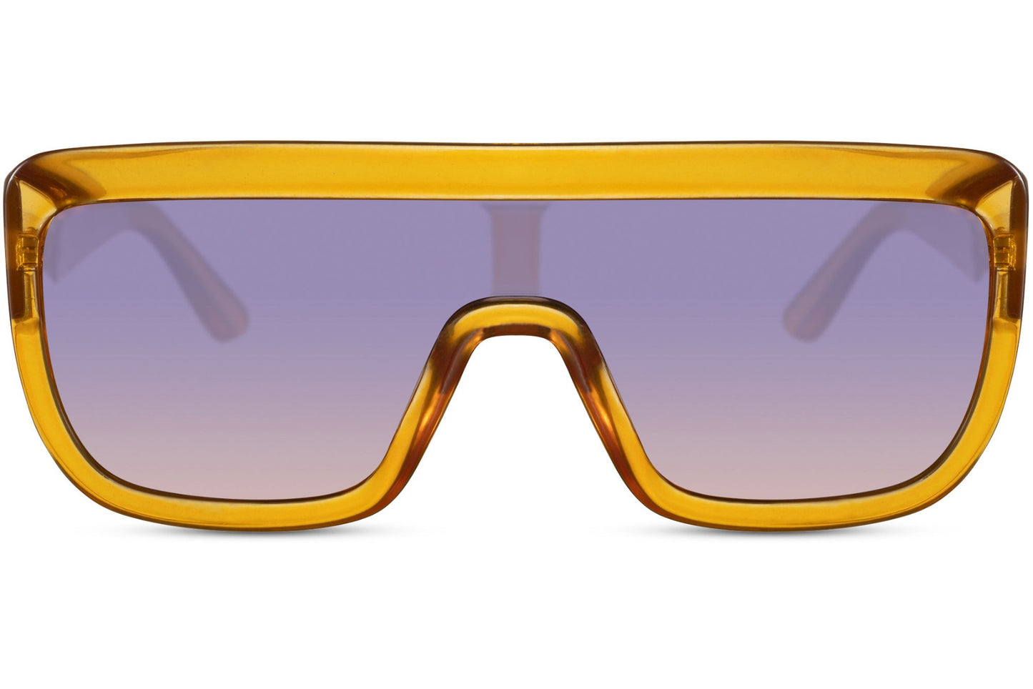 Yellow Frame Oversized Party Sunglass