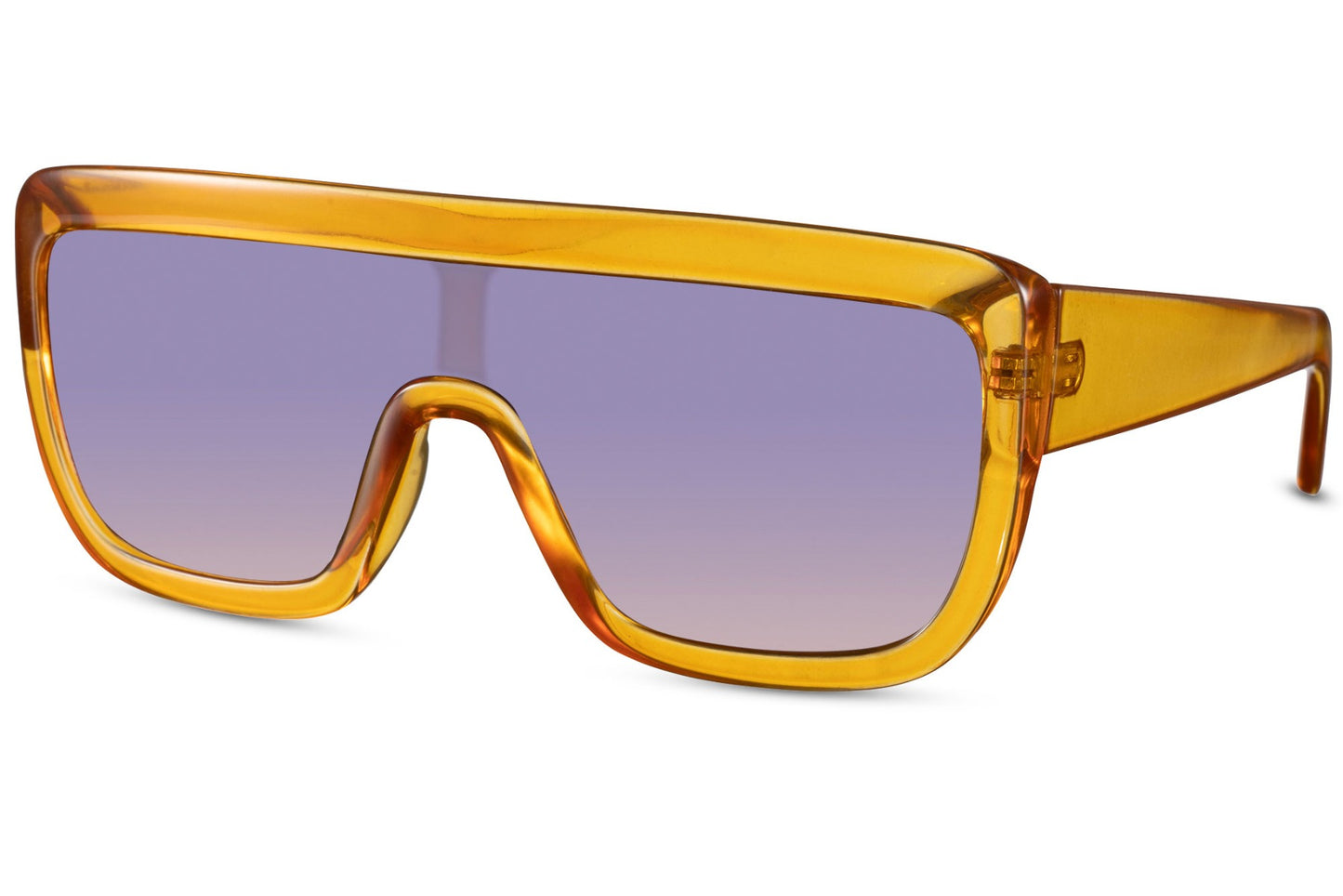 Yellow Frame Oversized Party Sunglass