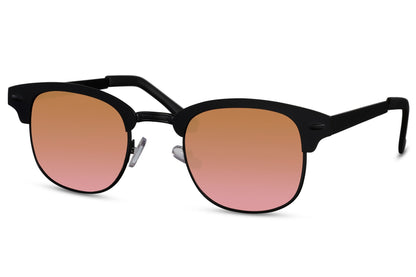 Brown Clubmaster Eyewear For Men