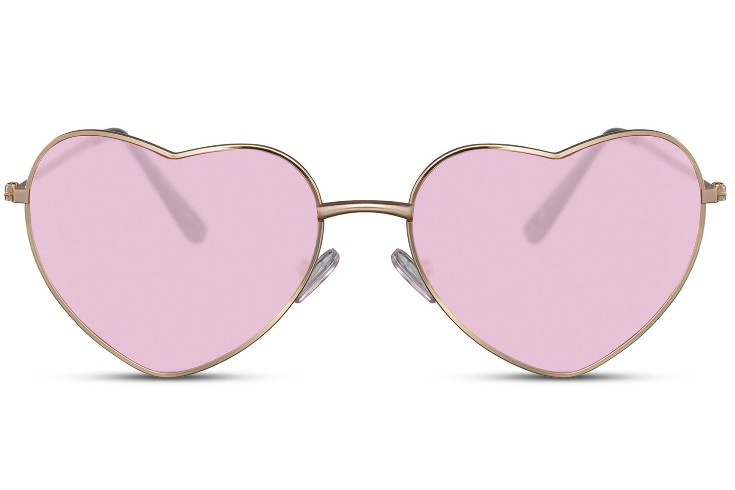 Heart Shape Pink Colour Party Sunglasses