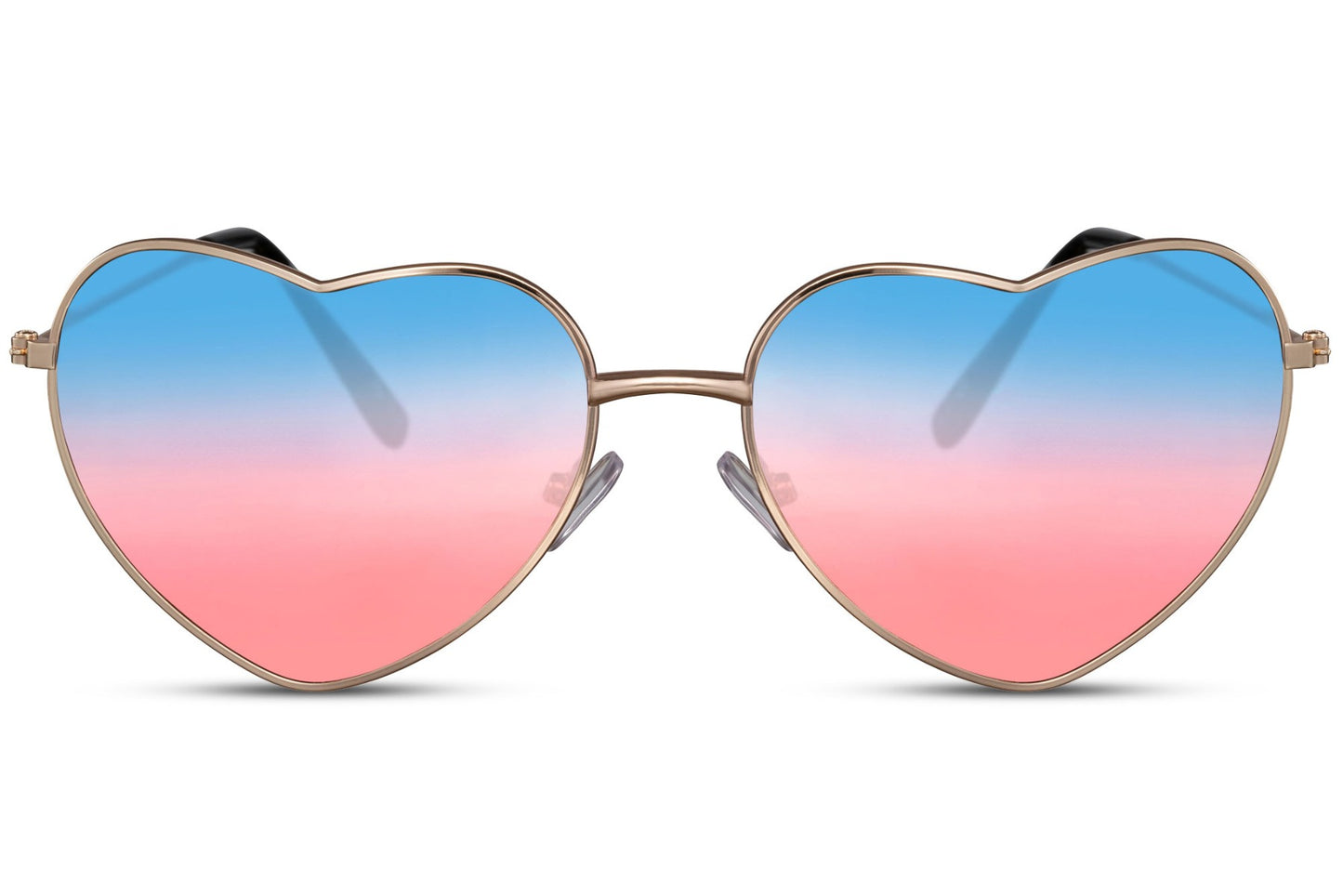 Multicoloured Heart Shape Party Sunglasses