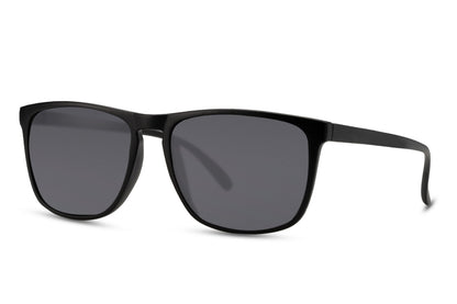 Stylish Oversized Black Wayfarer Sunglasses