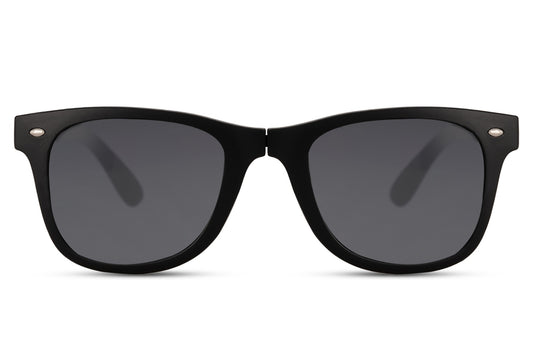 Stylish Black Foldable Wayfarer Sunglasses