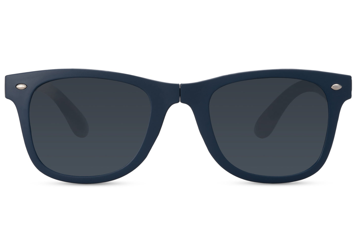 Stylish Blue Foldable Wayfarer Sunglasses