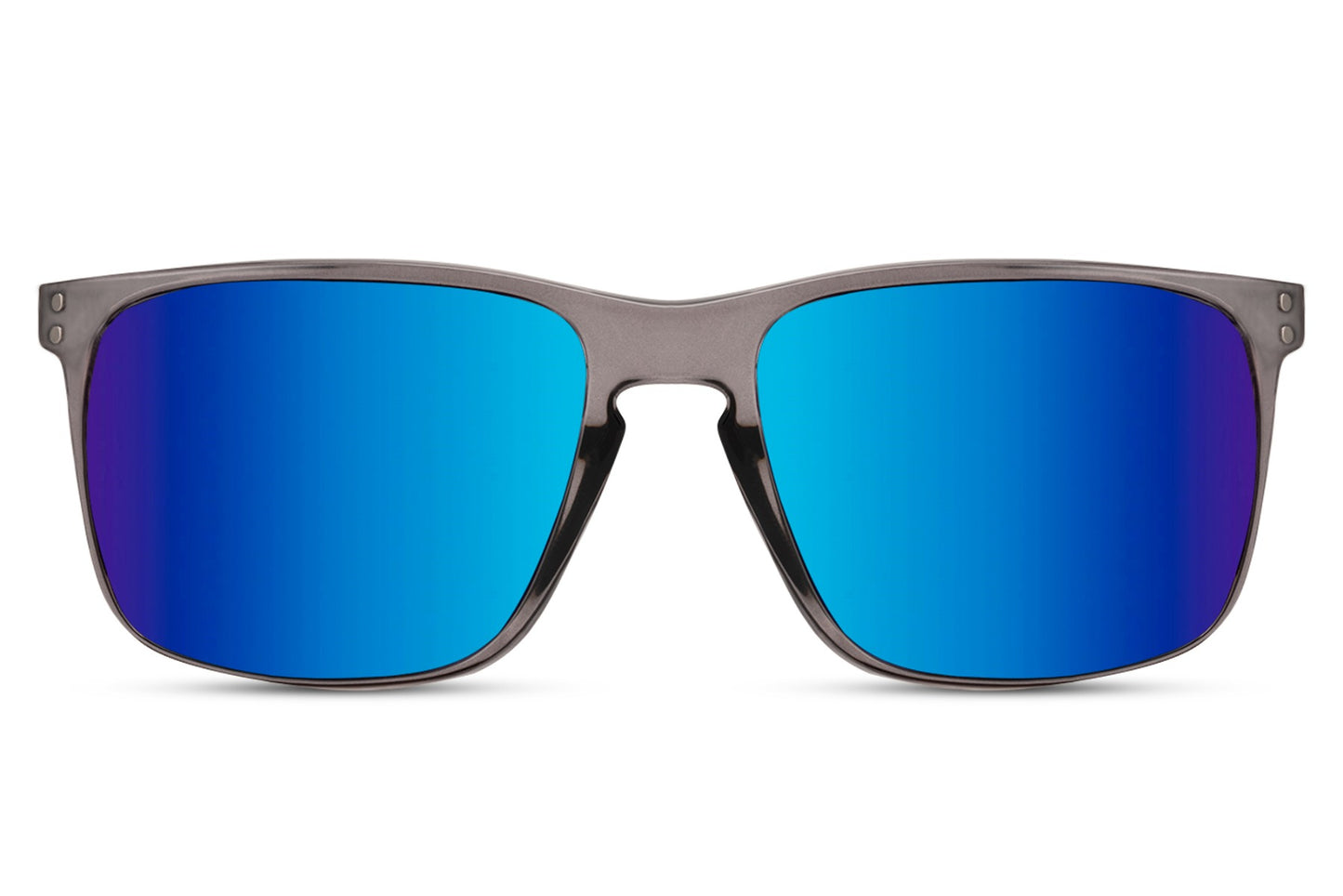 Stylish Blue Reflective Wayfarer Sunglasses