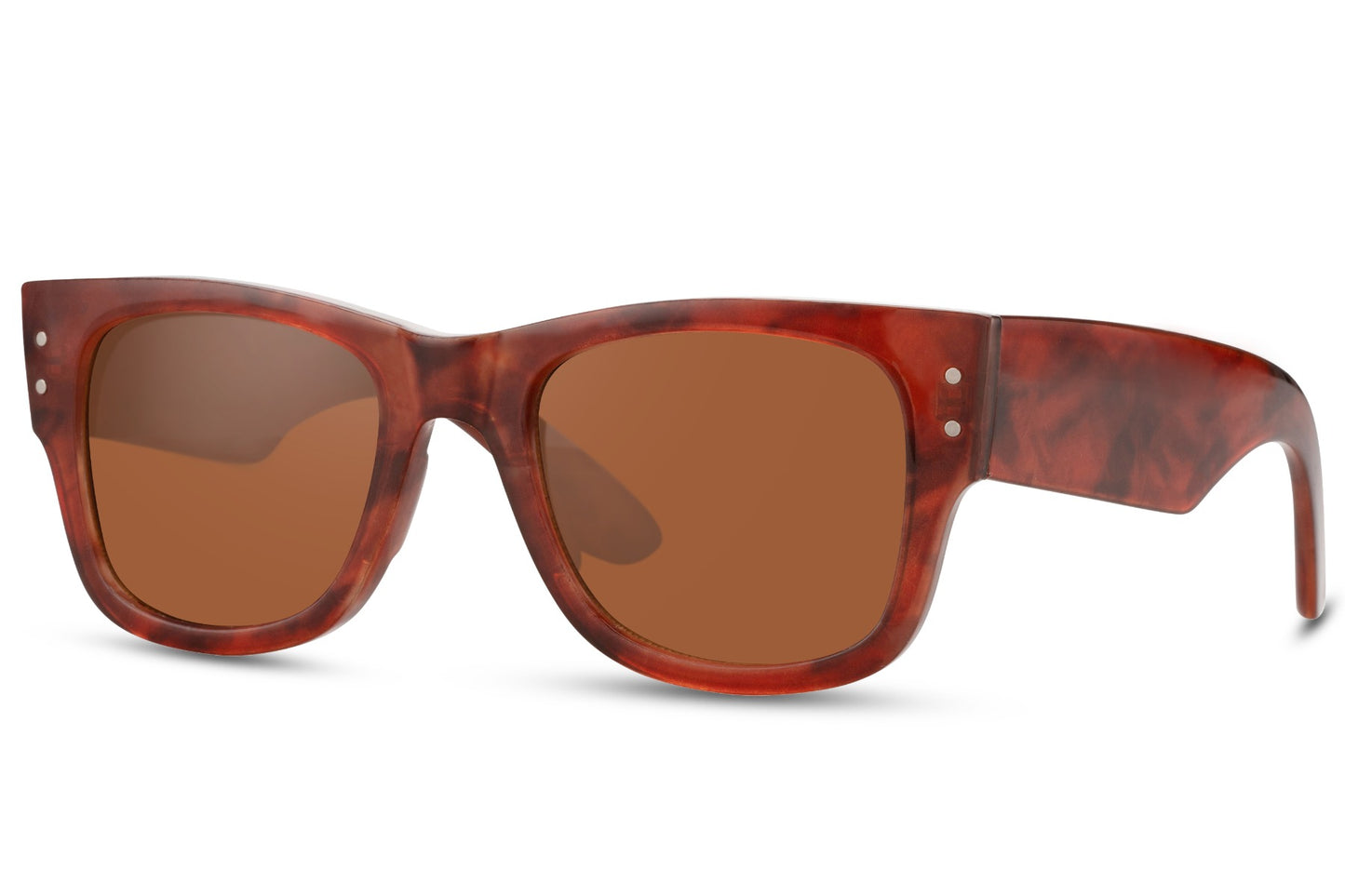 Iconic Premium Brown Wayfarer Sunglasses