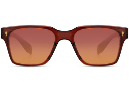 Stylish Wayfarer Sunglasses Brown Color