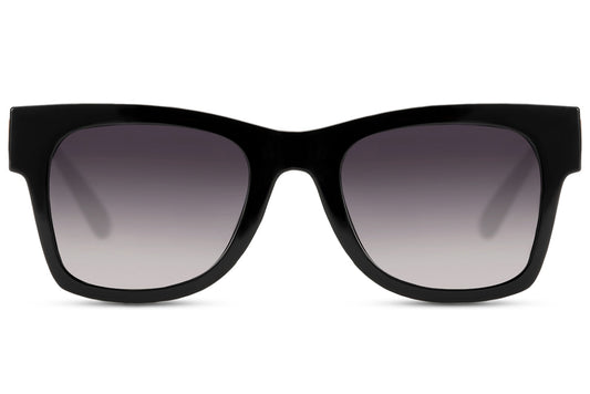 Black Frame Wayfarer Sunglasses