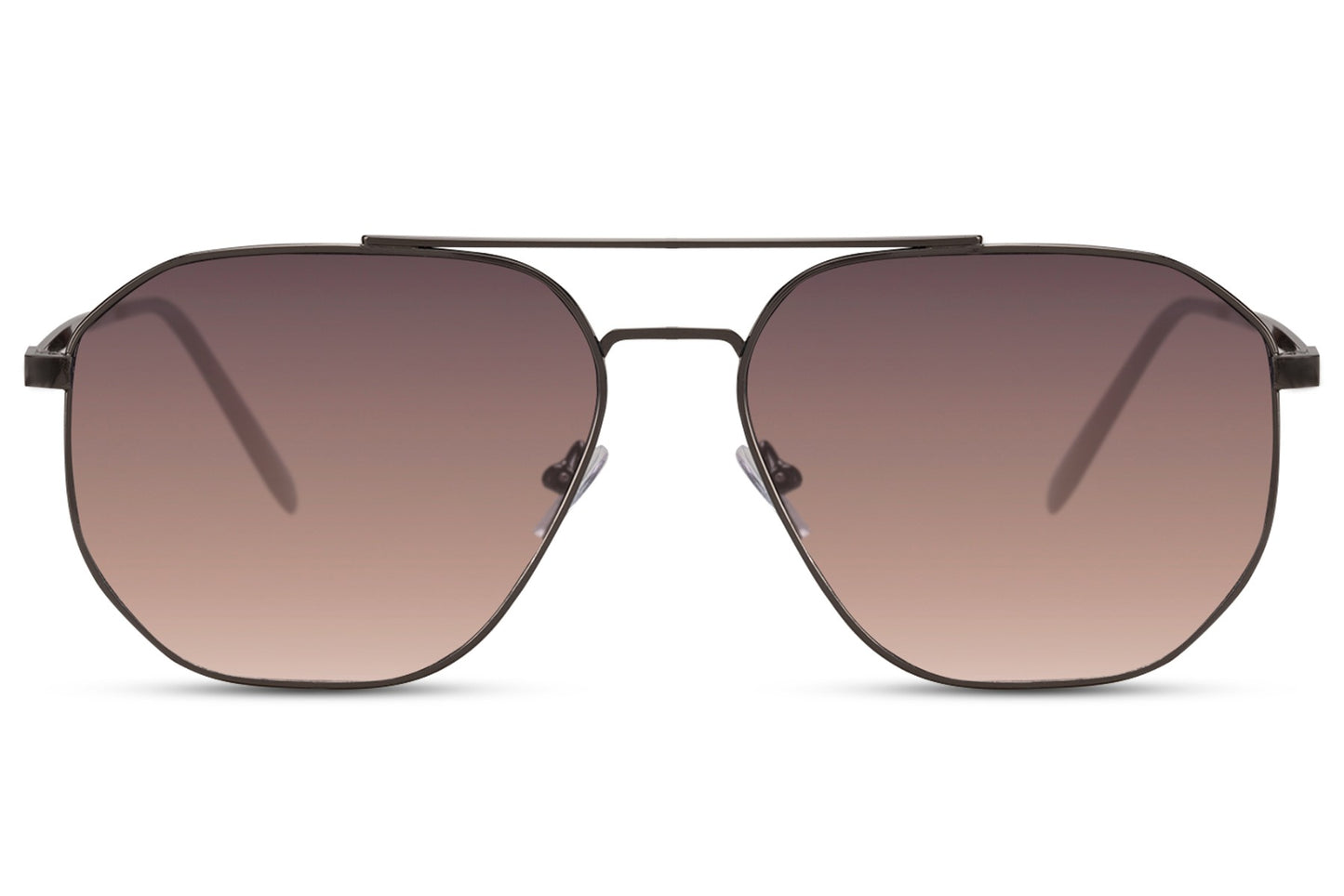 Stylish Brown Aviator Sunglasses