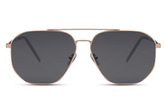 Modern Design Black Aviator Sunglasses