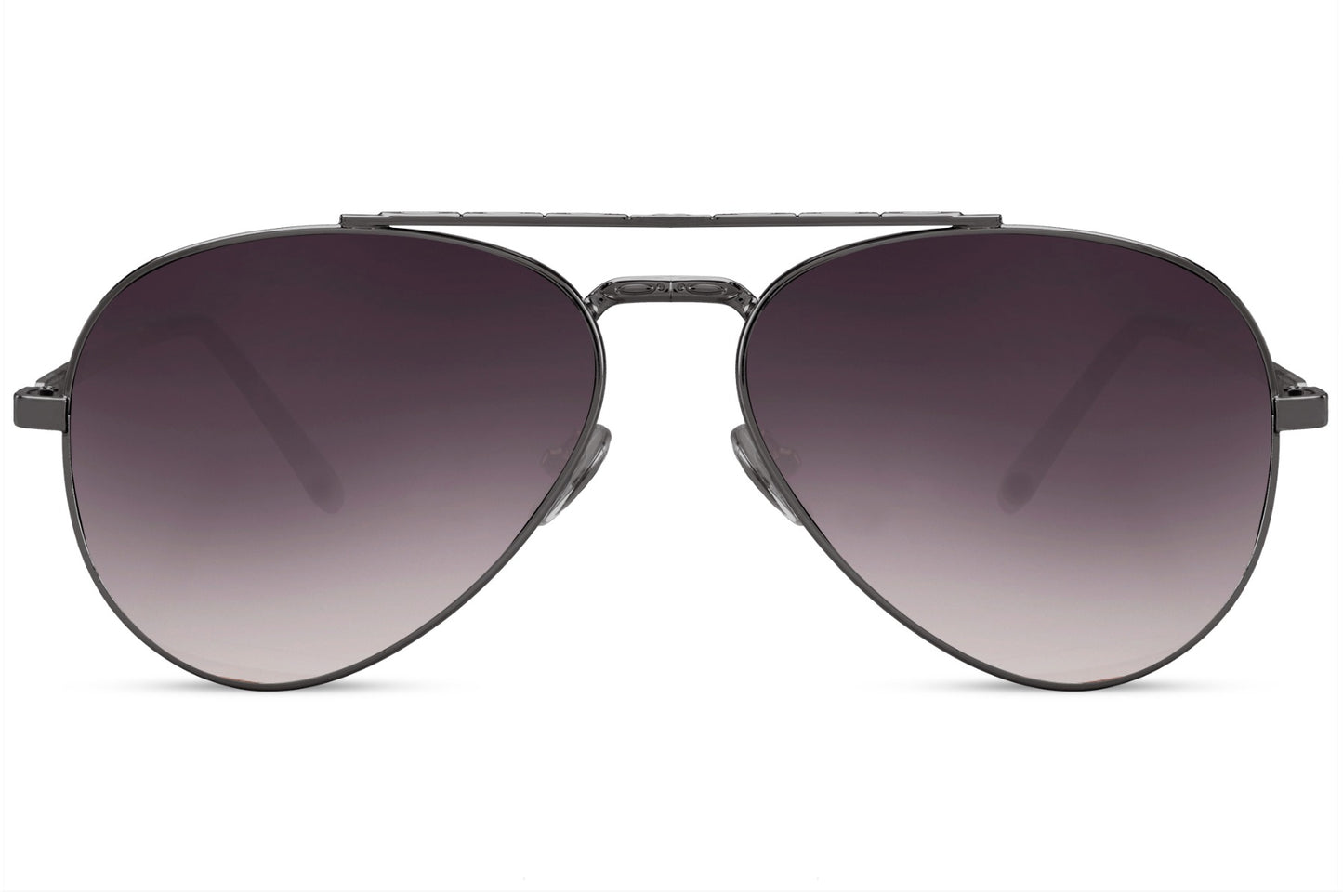 Retro Grey Color Aviator Sunglasses