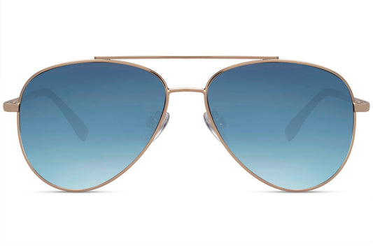 Classic Sky Blue Aviator Sunglasses