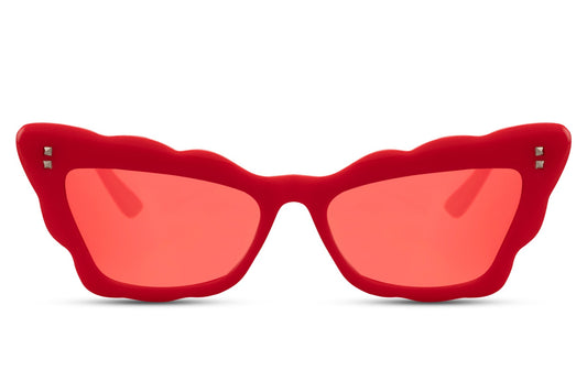 Stylish Pink Cat Eye Sunglasses
