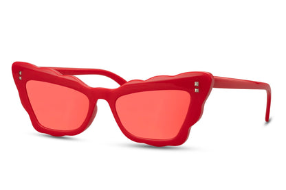 Stylish Pink Cat Eye Sunglasses