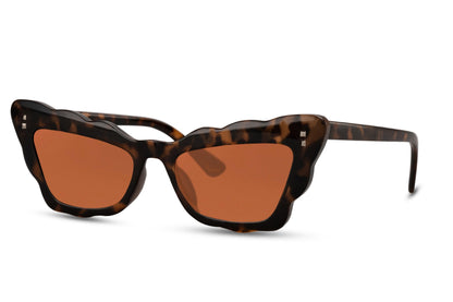 Stylish Animal Print Cat Eye Sunglasses