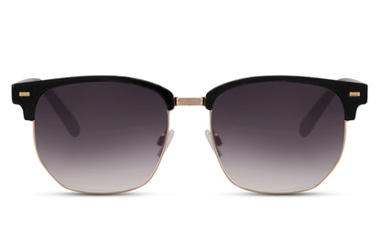 Black Clubmaster Sunglasses for Women