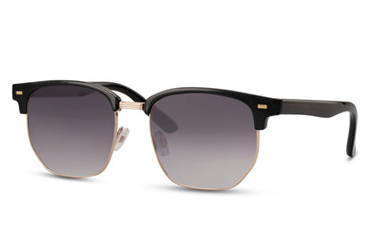 Black Clubmaster Sunglasses for Women 1