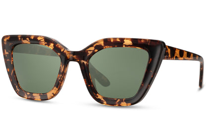 Leopard Animal Cat Eye Sunglasses