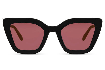 Black Cat Eye Sunglasses