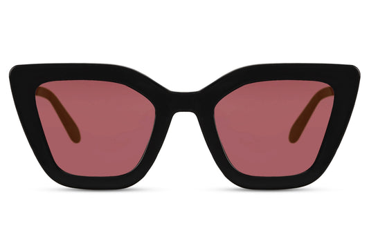 Black Cat Eye Sunglasses