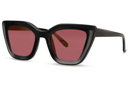 Black Cat Eye Sunglasses