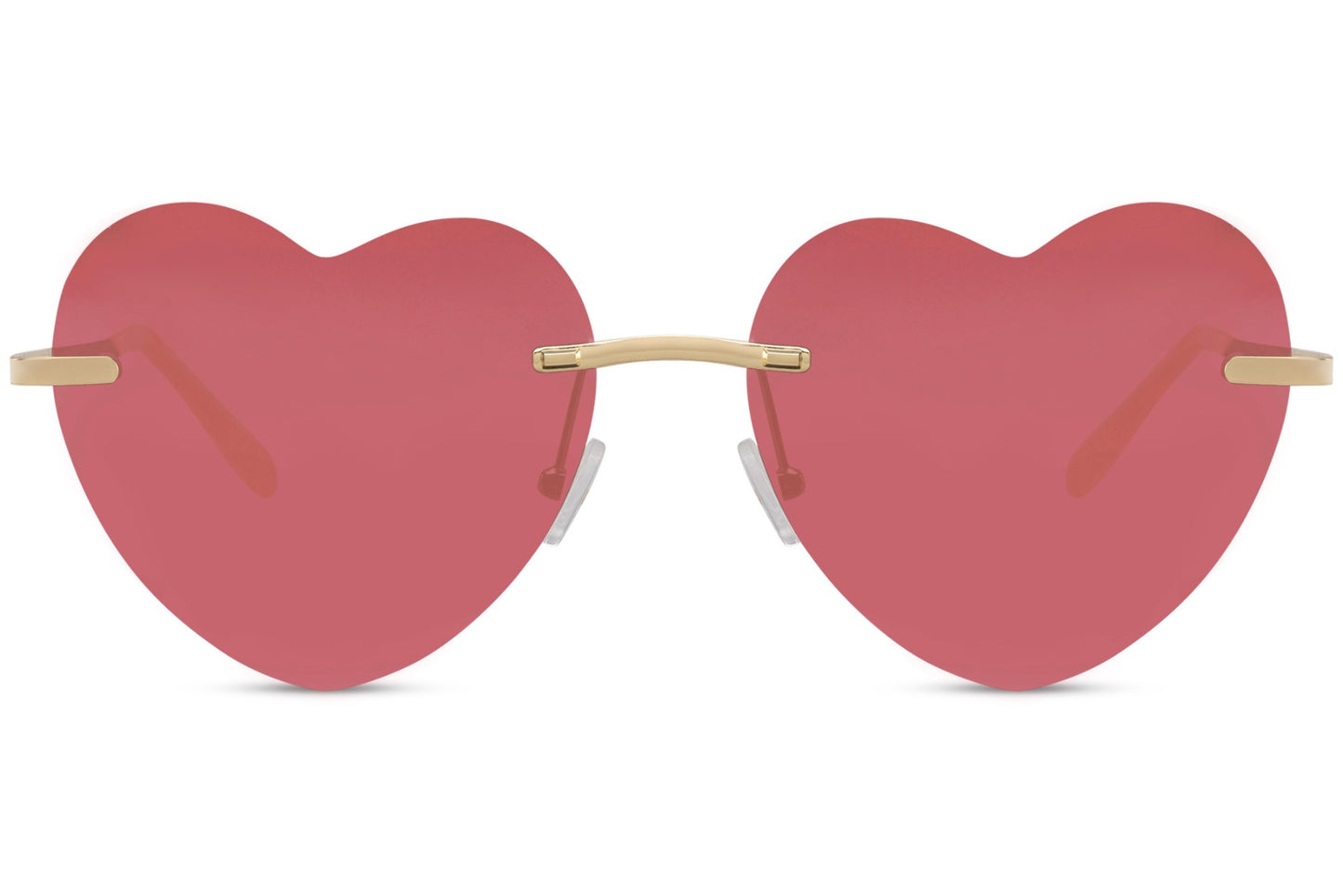 Fancy Heart Shape Purple Colour Sunglasses