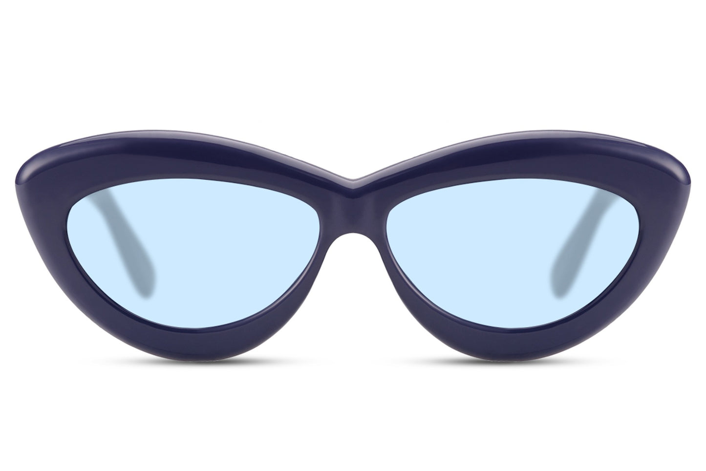 Stylish Blue Cat Eye Sunglasses