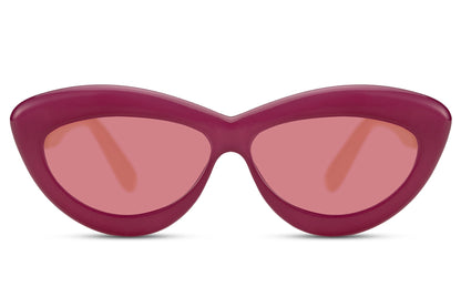 Purple Cat Eye Sunglasses