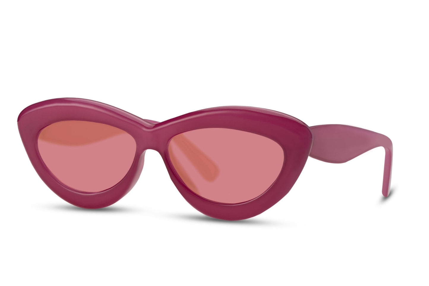 Purple Cat Eye Sunglasses