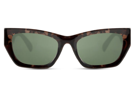 Animal Print Cat Eye Sunglasses