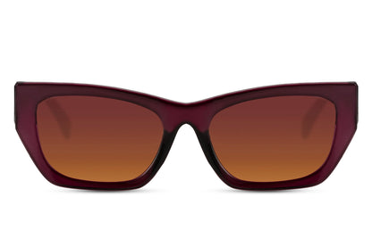 Purple Cat Eye Sunglasses