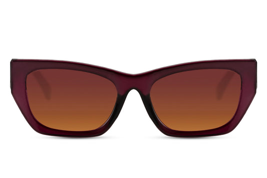 Purple Cat Eye Sunglasses