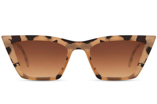 Leopard Print Cat Eye Sunglasses
