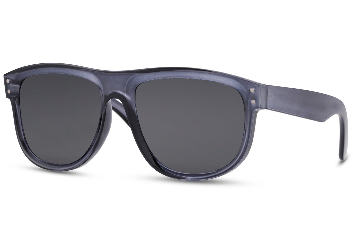 Oversized Black Wayfarer Sunglasses