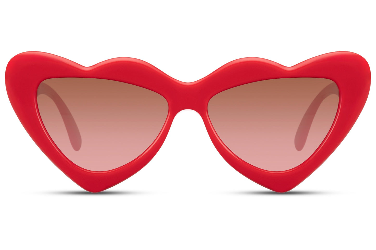 Heart Shape Red Color Sunglasses