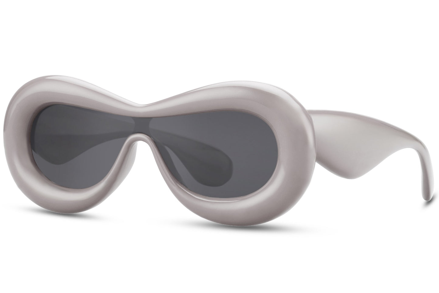 Retro Oval Party Wear Sunglasses